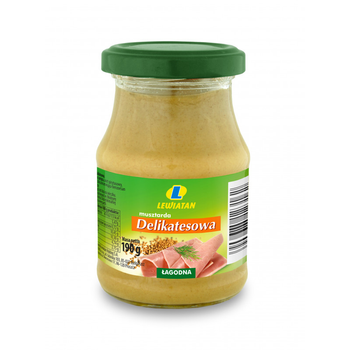 Musztarda Lewiatan Delikatesowa 190G