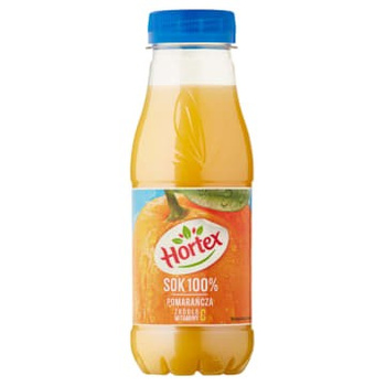 Hortex Sok 100% Pomarańcza 0,3l