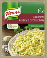 Fix Knorr Spaghetti 4 Sery z Brokułami 39G